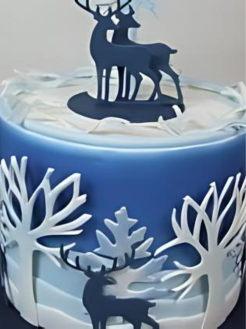 Fretwork christmascake